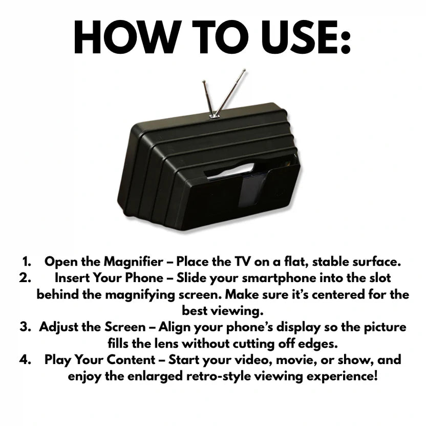 Pocket-TV™ Phone Screen Magnifier